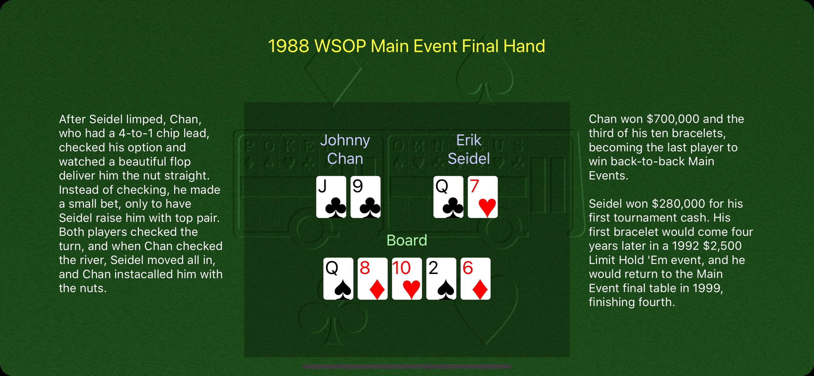 Hand Recap
